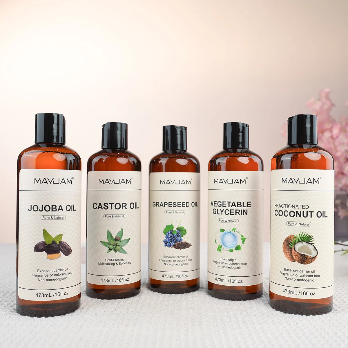 essential Face, Hair & Skin Natural Oil MAYJAM 473ml