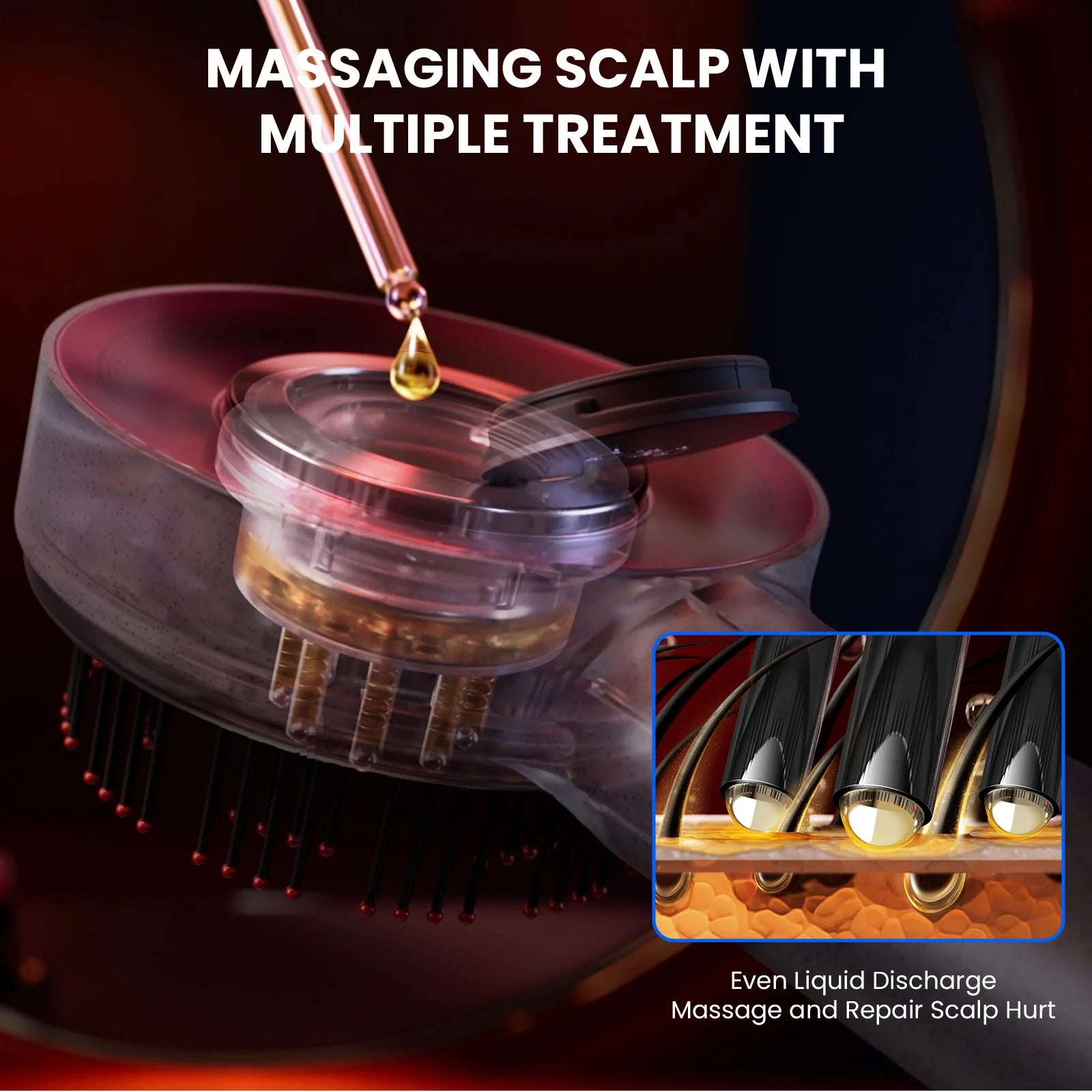 Original Breo Scalp3 Scalp Massaging Brush