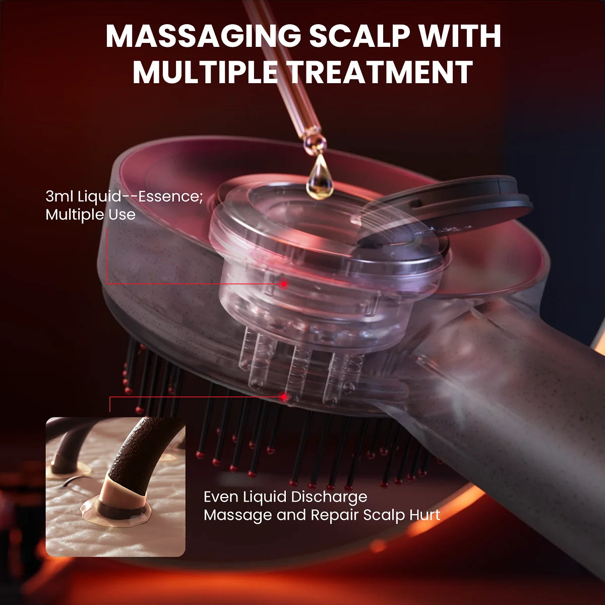 Original Breo Scalp3 Scalp Massaging Brush