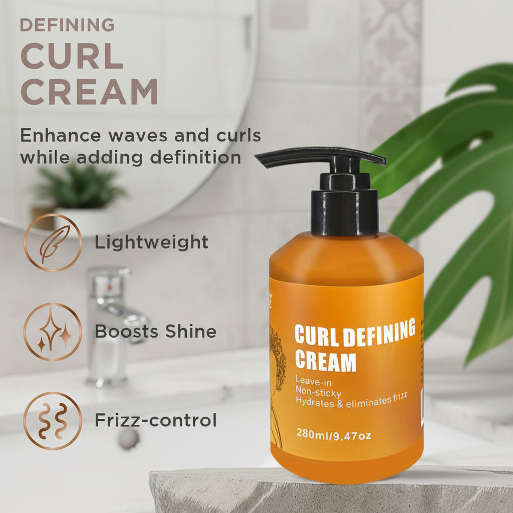 Curl defining cream GZE with Argan Oil