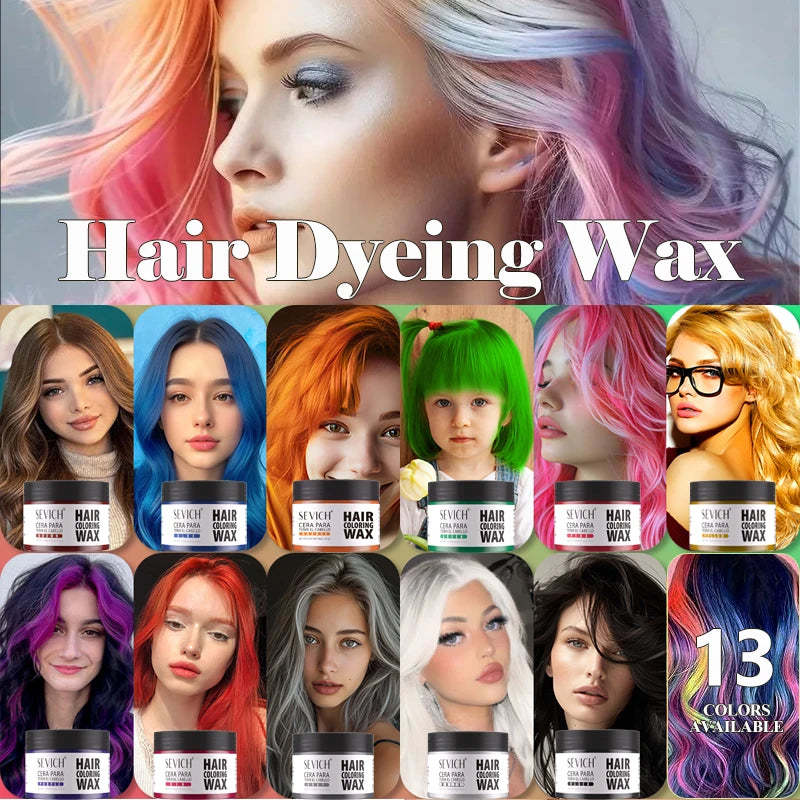 Hair Colour Wax Easy To Wash
