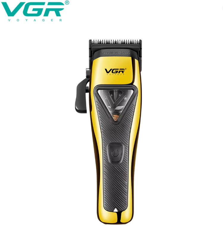 VGR Hair Trimmer Professional Hair Clipper Vector Motor Hair Cutting Machine Barber 9000 RPM Cordless Trimmer for Men V-015